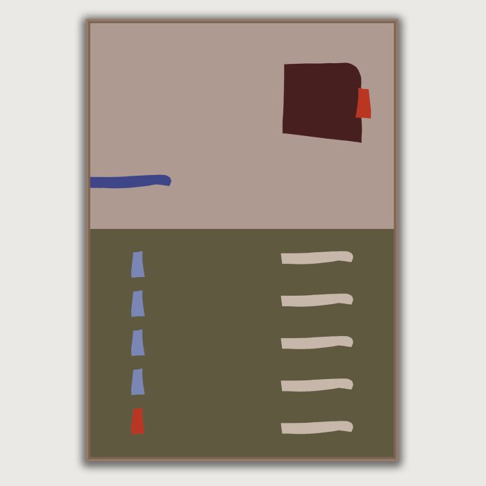 פוסטר צבעוני אבסטרקט תמונה לבית תמונות לקיר